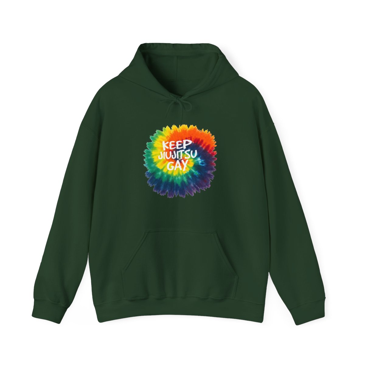 KEEP JIUJITSU GAY TYE DYE HOODIE - LIMITED EDITION | B-Team Jiu Jitsu - alternate angle 5, merchandise